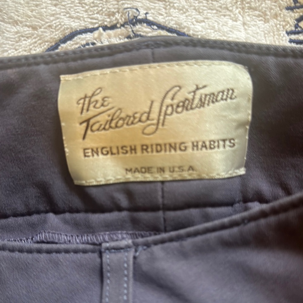 The Tailored Sportsman Trophy Hunter Purple Heart/Tan Riding Breeches